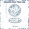 Paper Placemats Disposable 50 Pack Blue Floral Place Mats 13.7 Inch Chinoiserie Round Table Mats for Dinner Table Setting Birthday Wedding Party Supplies (Chinoiserie)